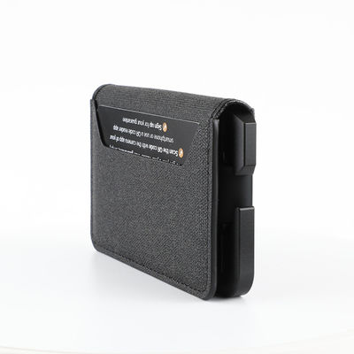Ultra-Thousand-Year-Old Metal RFID Credit Card Wallet with Open Closure and Nylon Lining