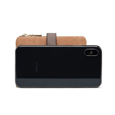 Open Closure Type European and American Retro Buckle Folding Short Wallet for Women Sample