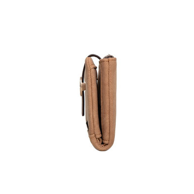 Open Closure Type European and American Retro Buckle Folding Short Wallet for Women Sample