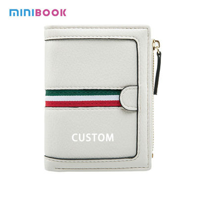Mini Women Wallet Cute Lady Leather Bag with Zippered Card Wallet and Elegance Design