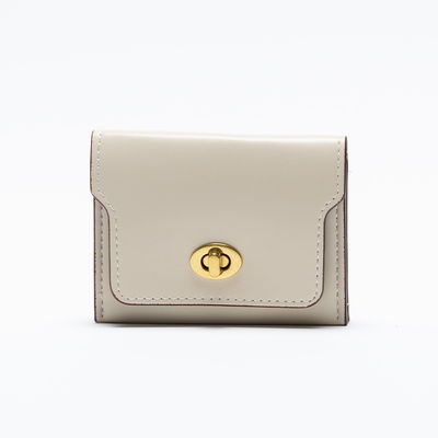 Colorful Pu Leather Small Wallet For Women Girls With Zipper Card Pocket Coin Purse