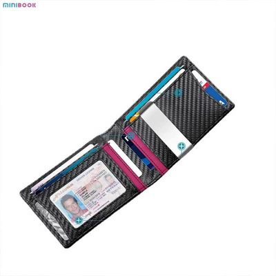 Men's OEM/ODM Rfid Blocking Card Holder with Extra Large Capacity and Vertical Design