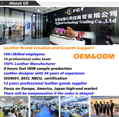 Men's OEM/ODM Rfid Blocking Card Holder with Extra Large Capacity and Vertical Design
