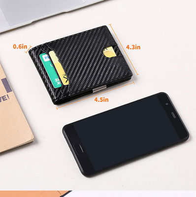 2023 Edition GENUINE LEATHER Bifold Wallet Custom Front Pocket Card Holder for Men