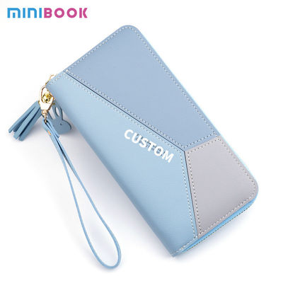 Women Wallet with Rabbit Pendant and Card Holder 19.5cm*9.5cm*2.5cm Package Size Sample