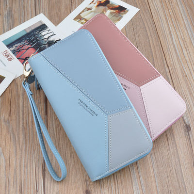 Women Wallet with Rabbit Pendant and Card Holder 19.5cm*9.5cm*2.5cm Package Size Sample