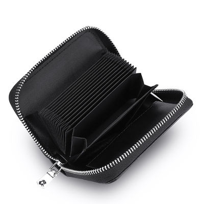Style Fashion Genuine Leather RFID Blocking Fashion Credit Card Wallet for Young Girls