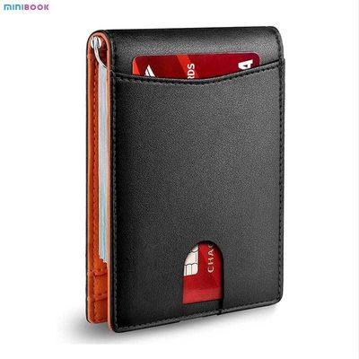 MINIBOOK Advantage Front Pocket RFID Blocking Bifold Credit Card Wallet Holder for Men