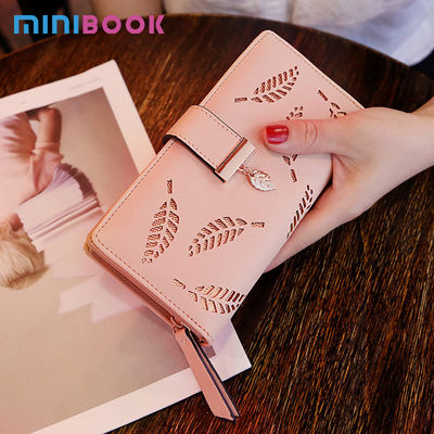 Daily Life Women's Purses and Wallets Ladies Fashion Bag with Hollow Out Leaf Design