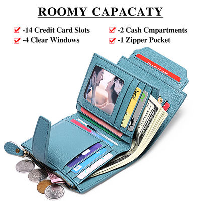 Low MOQ Mix Models Advantage Fashion Women Wallets Customized by Manufacturers
