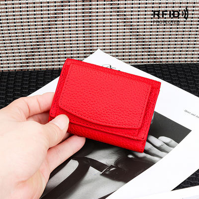 Short Fashion Women's Wallet with Large Capacity Multi-card Slots and Anti-theft Design