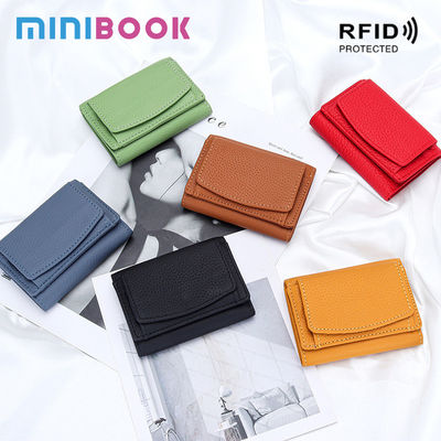 Short Fashion Women's Wallet with Large Capacity Multi-card Slots and Anti-theft Design
