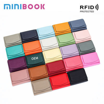 Short Fashion Women's Wallet with Large Capacity Multi-card Slots and Anti-theft Design