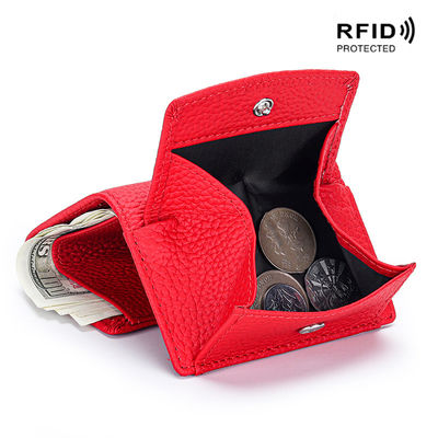 Short Fashion Women's Wallet with Large Capacity Multi-card Slots and Anti-theft Design