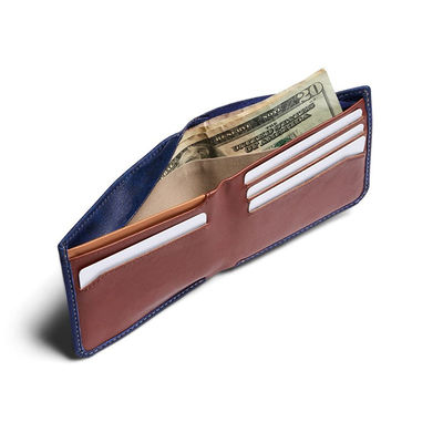 Minimalist Men's RFID Blocking PU Leather Card Holder Wallet with Fashionable Design