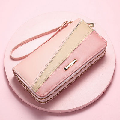 2021 Female Luxury Purses Leather Women Wallets Long Zipper Wallet Ladies Clutch Bag