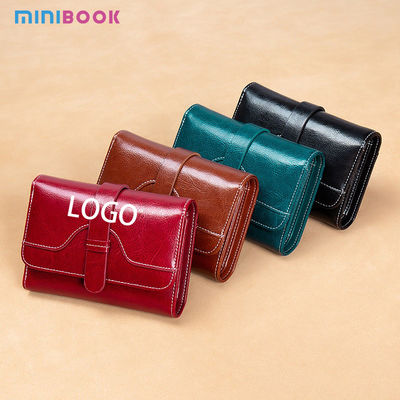 Mini Wallets Short Tassel Fashion Purse for Women Nylon Lining Material and Sample