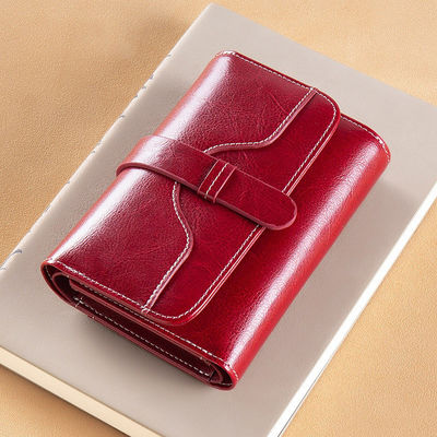 Mini Wallets Short Tassel Fashion Purse for Women Nylon Lining Material and Sample