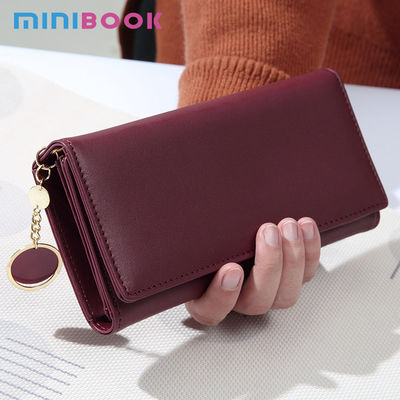 Main Material PU Women's Leather Wallet Style Fashion Long Wallet with Large Capacity