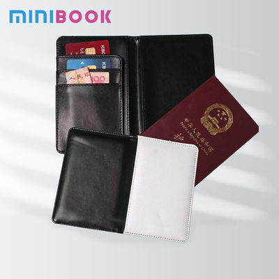 Others Pattern Type Blank Sublimation Travel Passport Holder with PU Leather Material