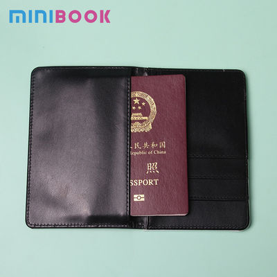 Others Pattern Type Blank Sublimation Travel Passport Holder with PU Leather Material