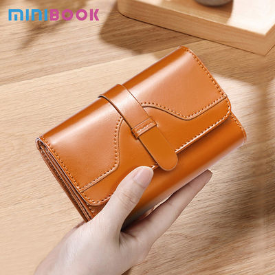 Women's Wallet Genuine Leather Clutch Money Bag Short Gender Women Vintage Card Holder