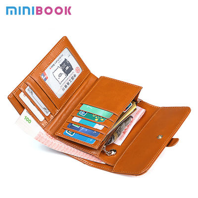 Women's Wallet Genuine Leather Clutch Money Bag Short Gender Women Vintage Card Holder