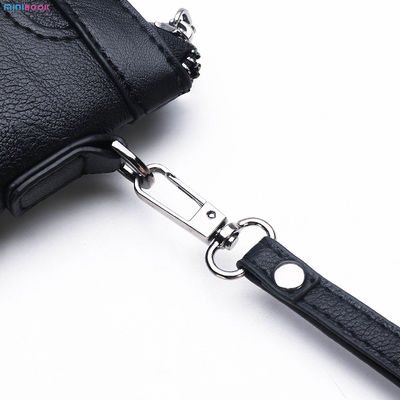 Fashion Style Men Envelope Purse with Custom Logo Luxury Leather Wristlets Clutch Wallet