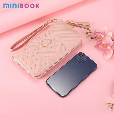 Fashion Style Long Wallets for Women PU Leather Tassel Coin Purse Card Holder Clutch
