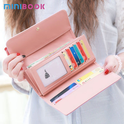 Multifunctional Clutch Female Wallet Nylon Lining Material Interior Lined Inside