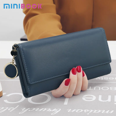 Custom Logo Avaliable Women's Large Capacity Clutch Wallet for Fashionable Phone Cases