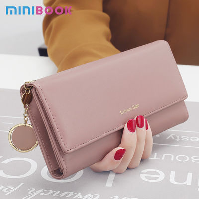 Custom Logo Avaliable Women's Large Capacity Clutch Wallet for Fashionable Phone Cases