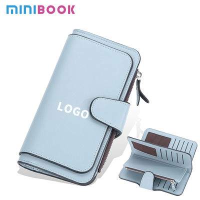 Retro Pattern Type Women Long Wallets Double Zipper Clutches for Multifunction Wallets