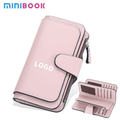 Retro Pattern Type Women Long Wallets Double Zipper Clutches for Multifunction Wallets