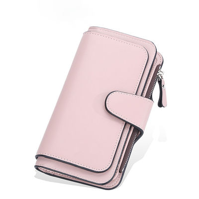 Retro Pattern Type Women Long Wallets Double Zipper Clutches for Multifunction Wallets