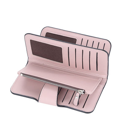 Retro Pattern Type Women Long Wallets Double Zipper Clutches for Multifunction Wallets