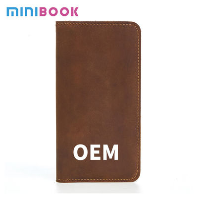 Daily Life Male Cow Leather Wallet with Card Holder and Anti-Theft Design in Leather