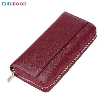 Fashion Style Minimalist Wallet Large Womens Ladies Clutch Genuine Real Custom Luxury