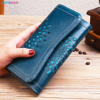 2023 Wallet for Women Name Engrave Leather Zipper Closure Card Holder Classic Design