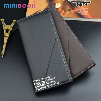 Vintage Style Minibook Fashion Men's Wallet PU Leather Multifunction Card Holder
