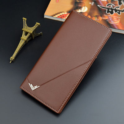 Vintage Style Minibook Fashion Men's Wallet PU Leather Multifunction Card Holder