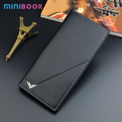 Vintage Style Minibook Fashion Men's Wallet PU Leather Multifunction Card Holder