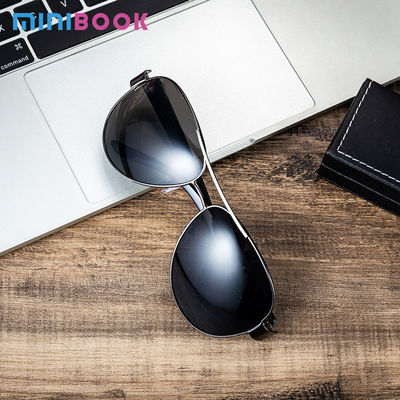 Unisex Minibook Fashion Creative Gift Set Sunglasses Key Chains Belt Watch Wallet Pen