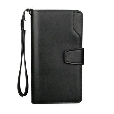 Multi Function Male Purses with Waterproof Function and VIP Card Holder in PU Leather