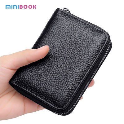 Waterproof Multi-functional Large Capacity Zipper Pocket Coin Purse Wallet by Minibook