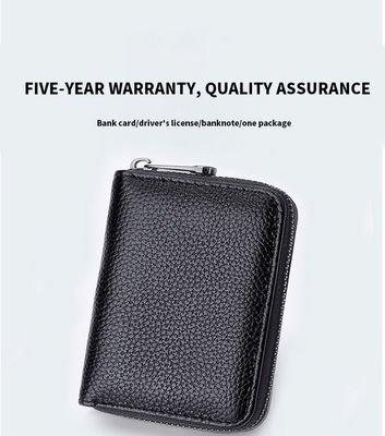 Waterproof Multi-functional Large Capacity Zipper Pocket Coin Purse Wallet by Minibook