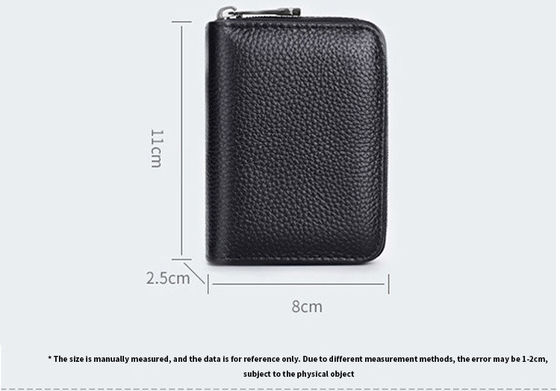 Waterproof Multi-functional Large Capacity Zipper Pocket Coin Purse Wallet by Minibook