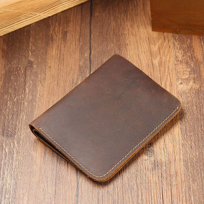 Men's Ultra-thin Designer Wallets made of GENUINE LEATHER with Credit Card Slots