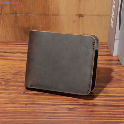 Men's Ultra-thin Designer Wallets made of GENUINE LEATHER with Credit Card Slots