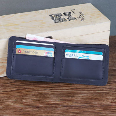 Men's Ultra-thin Designer Wallets made of GENUINE LEATHER with Credit Card Slots